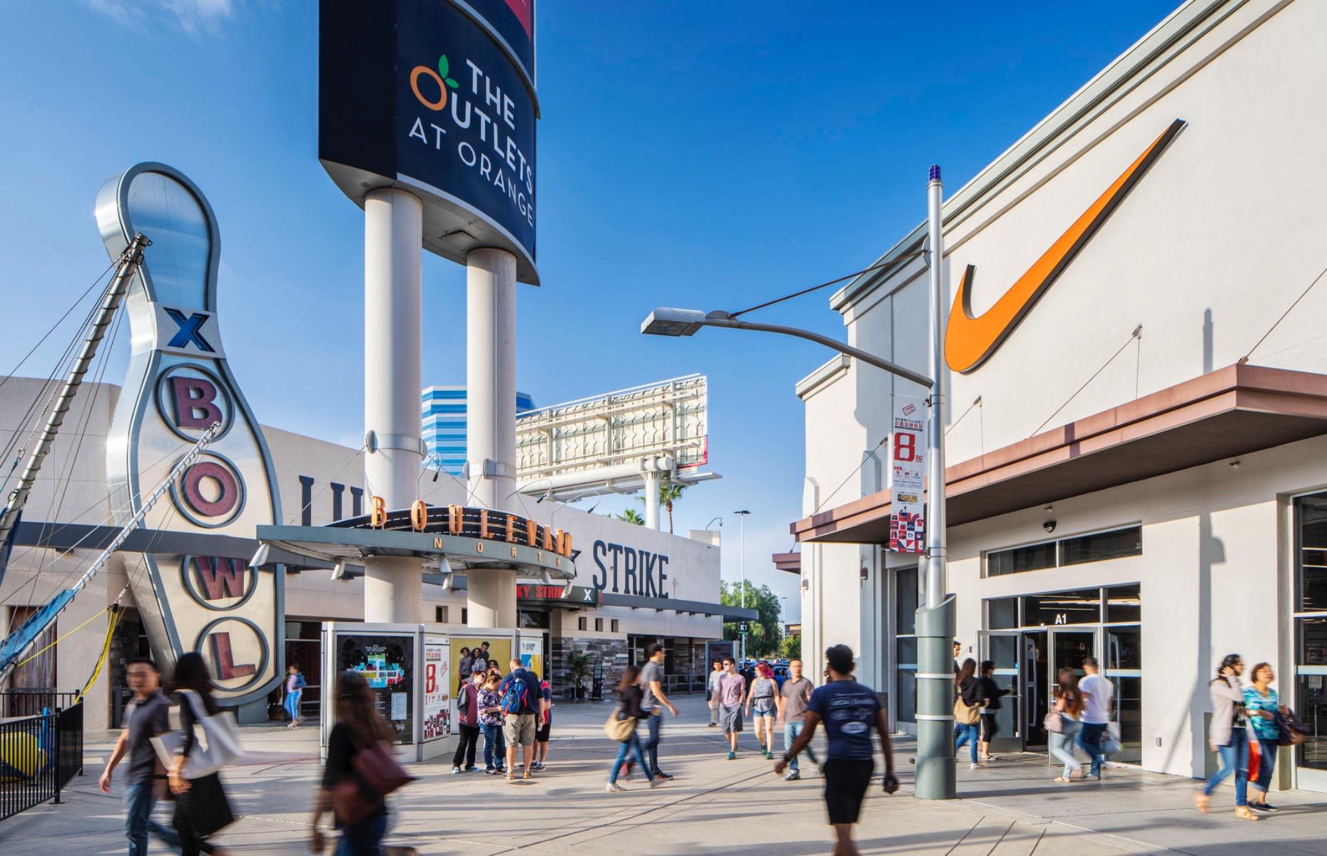 The Outlets at Orange, Anaheim, California